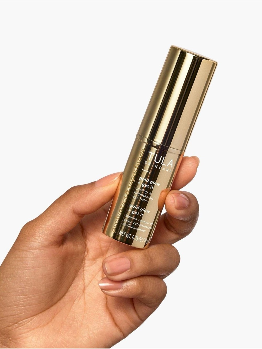 Tula Gold Glow + Get It Cooling/ Brightening Eye Balm + Rose Gold New w/out box! - Picture 10 of 10